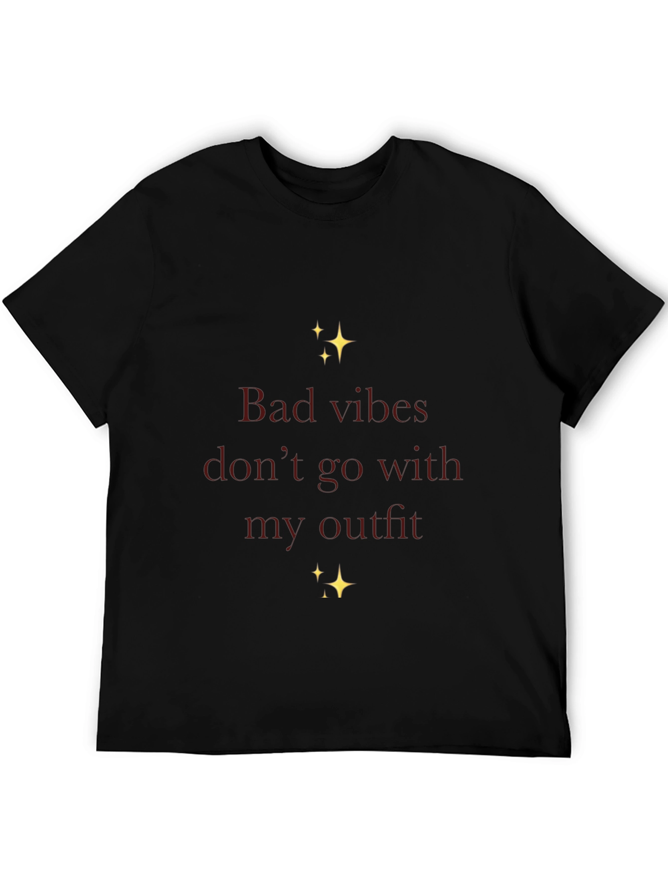 Bad Vibes Outfit Graphic Tee