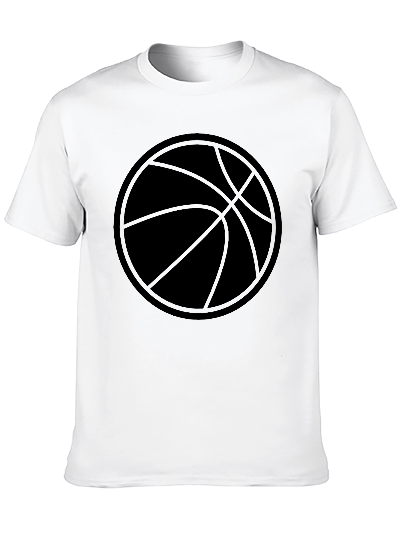 Basketball Graphic Black T-Shirt