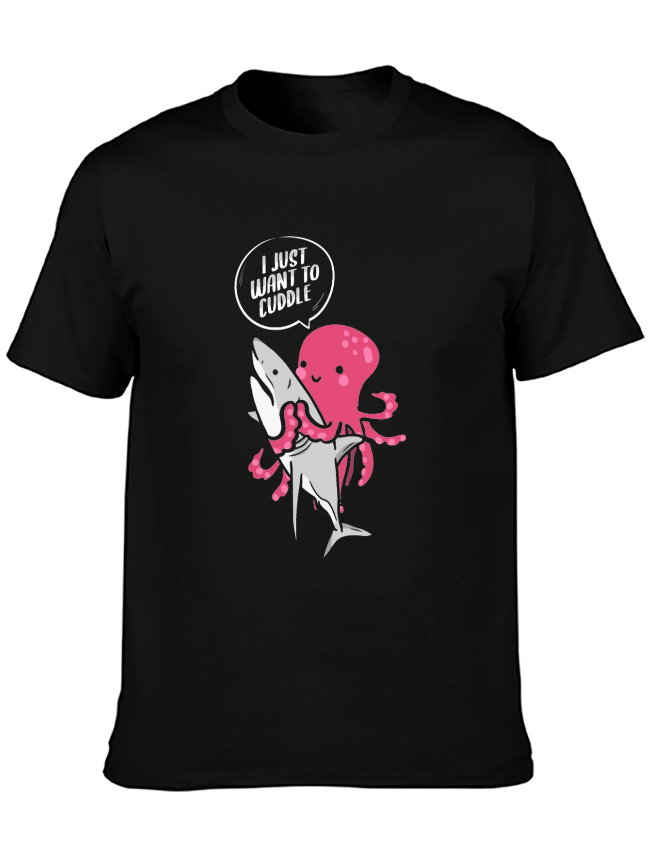 Cuddle Octopus Graphic T-Shirt