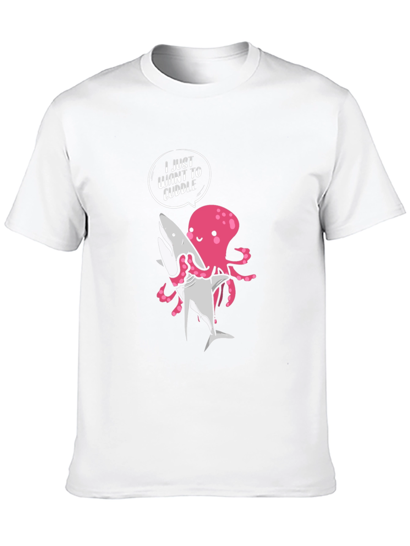Cuddle Octopus Graphic T-Shirt