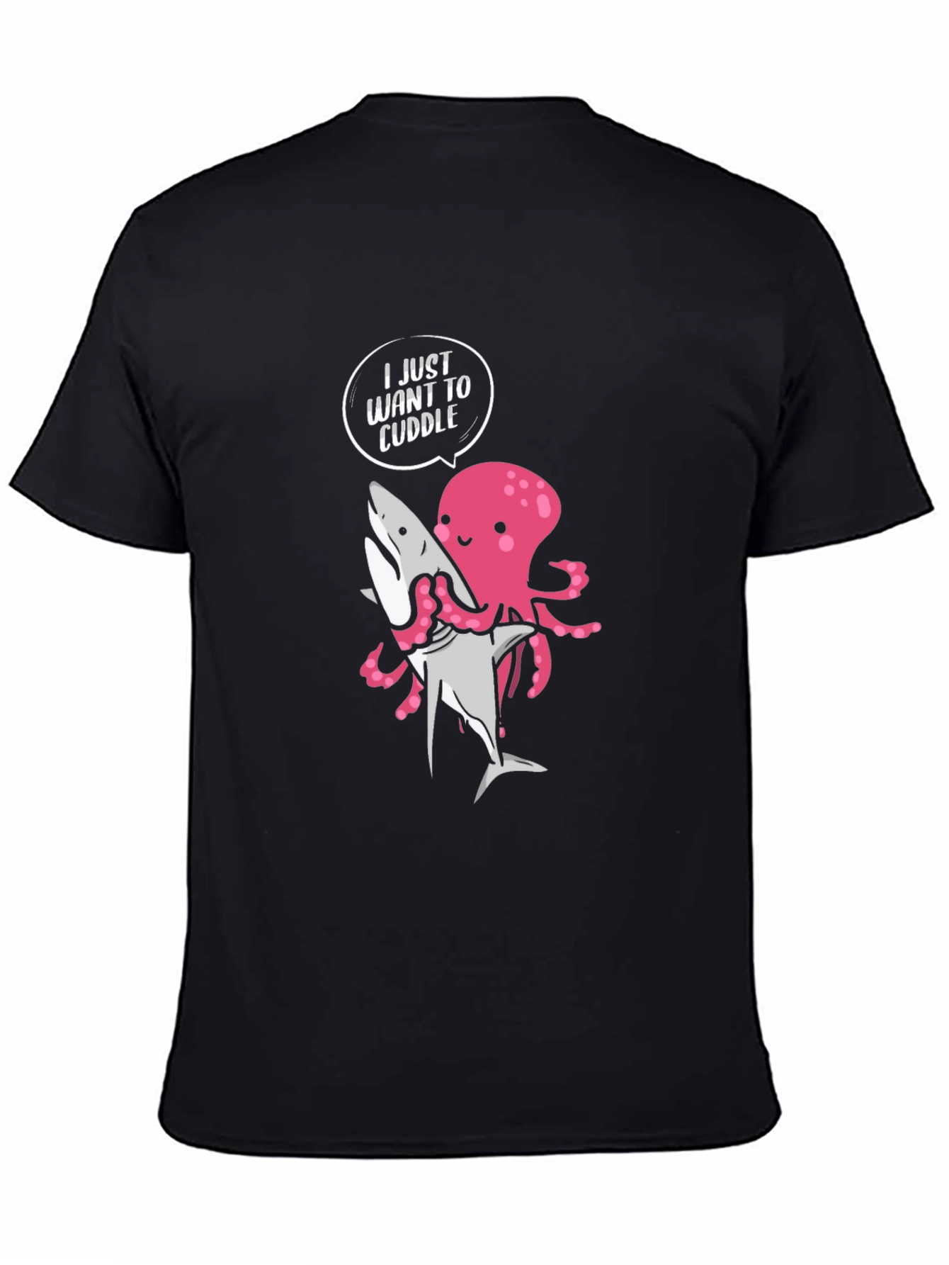 Cuddle Octopus Graphic T-Shirt