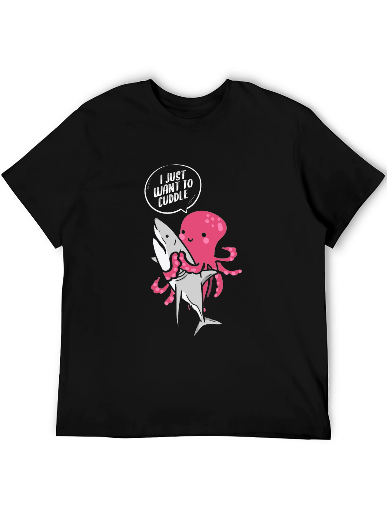 Cuddle Octopus Graphic T-Shirt