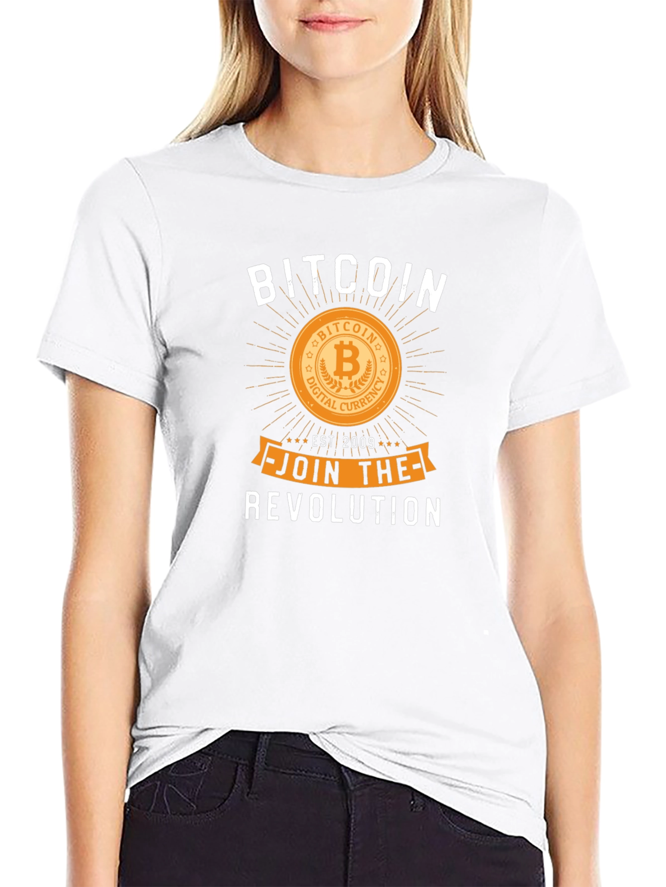 Bitcoin Revolution T-Shirt Crypto Investor Tee