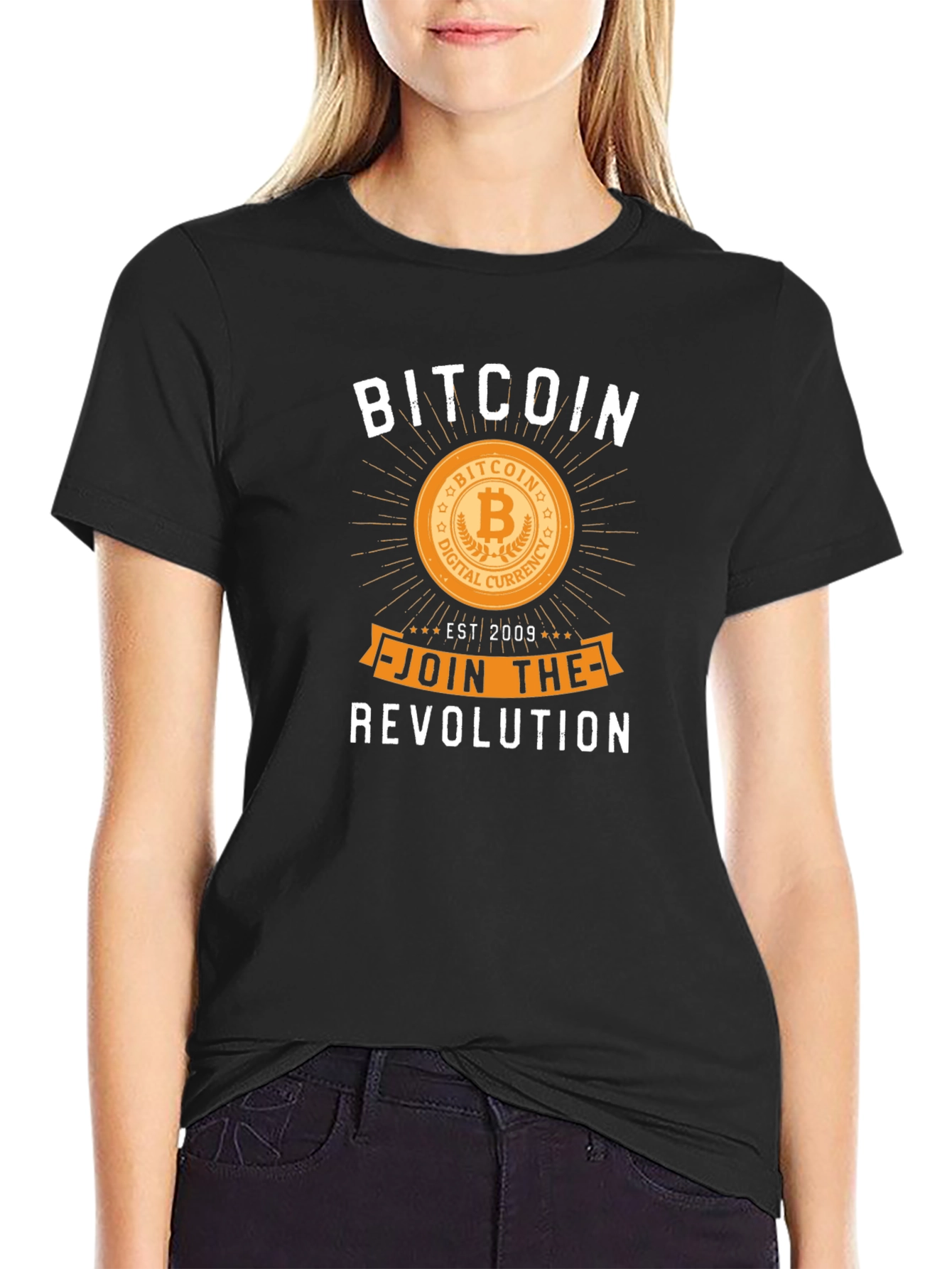 Bitcoin Revolution T-Shirt Crypto Investor Tee