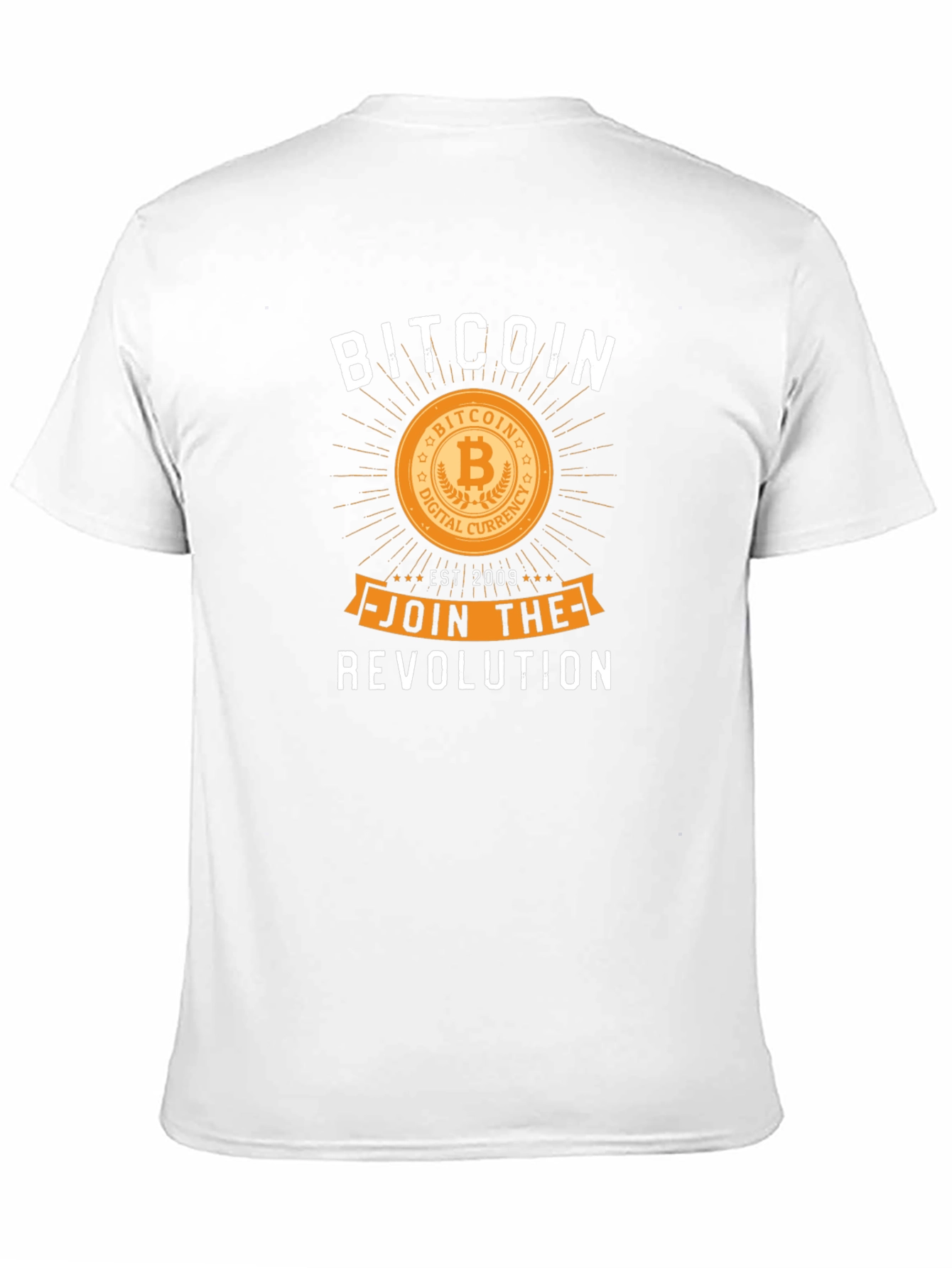 Bitcoin Revolution T-Shirt Crypto Investor Tee