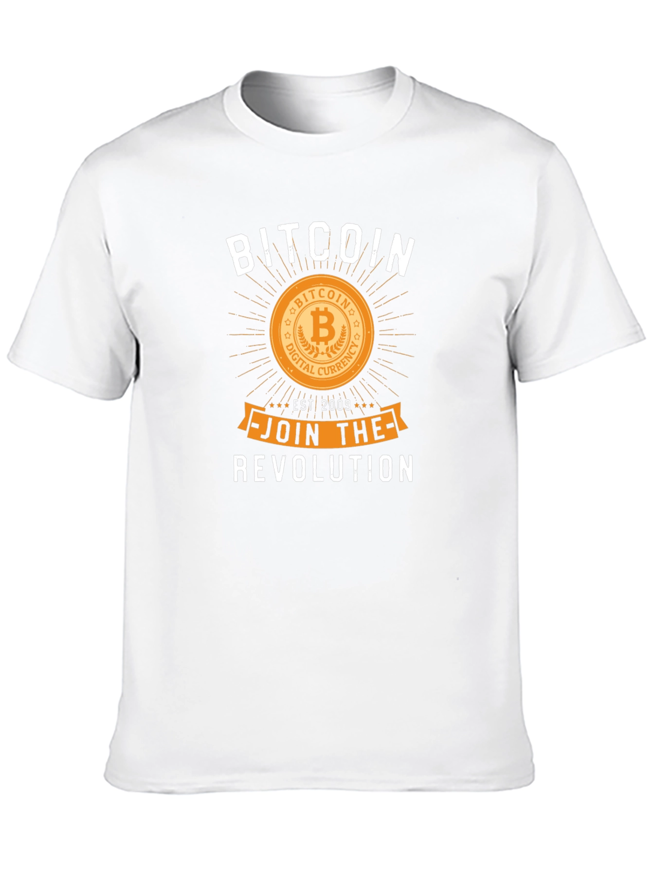 Bitcoin Revolution T-Shirt Crypto Investor Tee