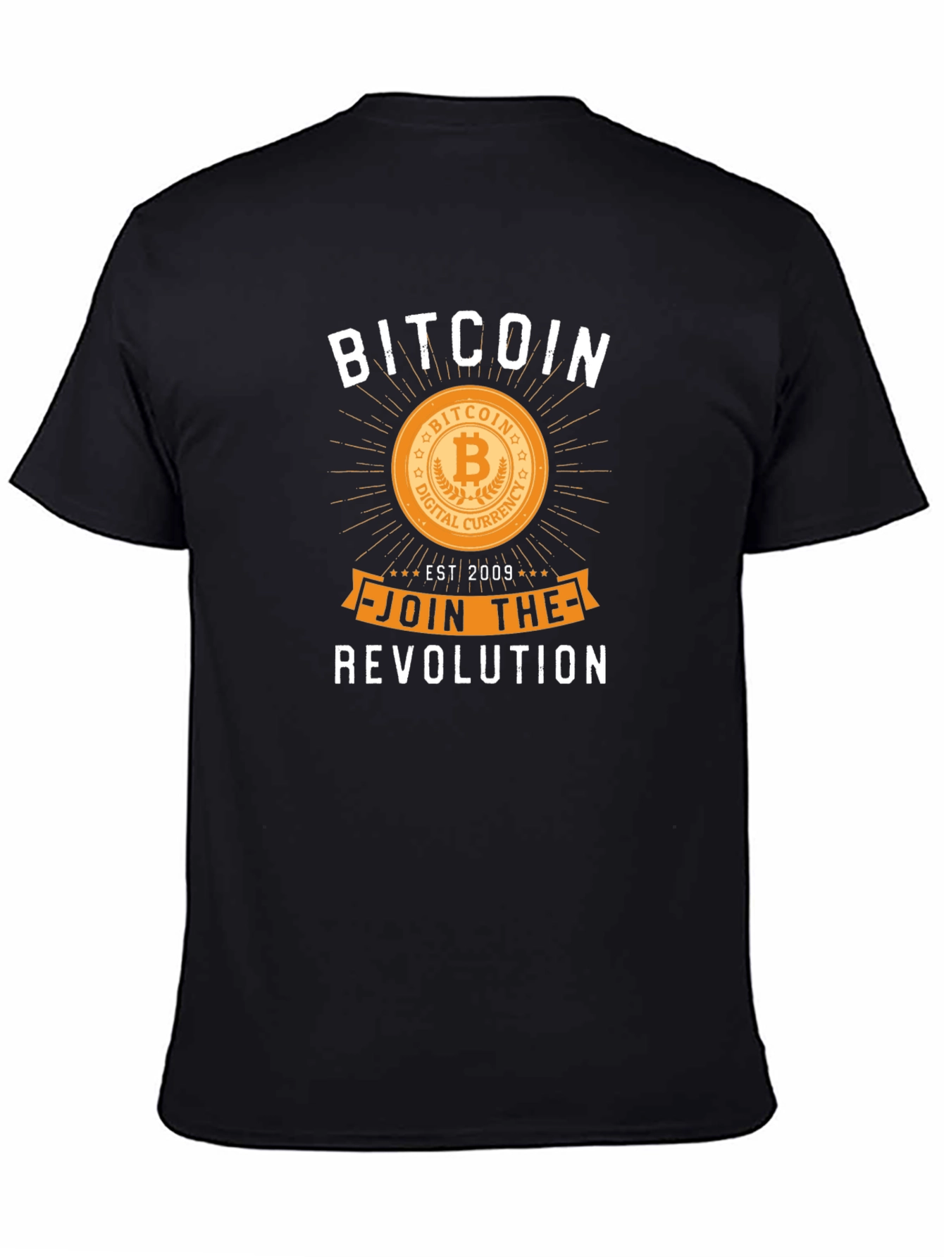 Bitcoin Revolution T-Shirt Crypto Investor Tee