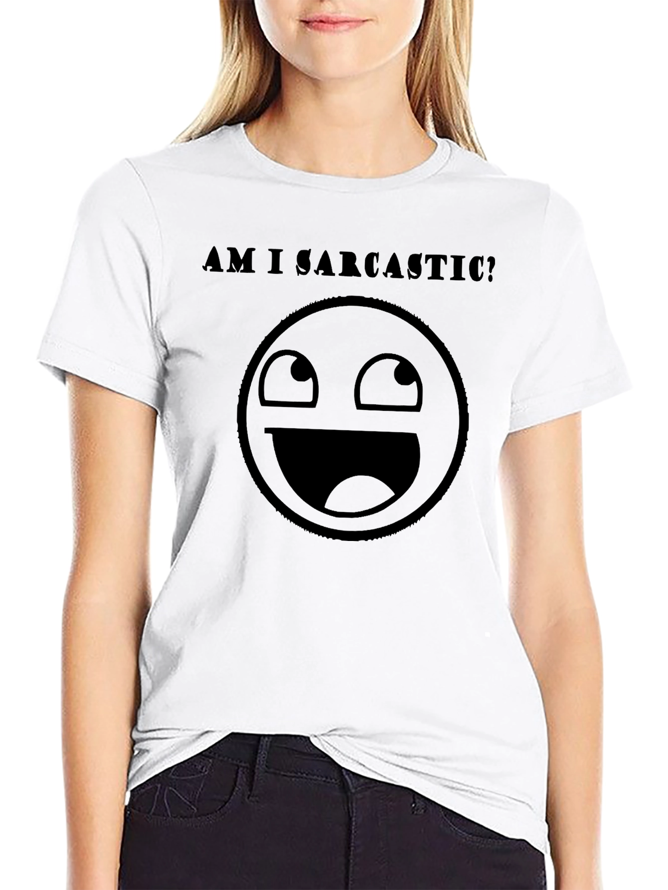Sarcastic Meme Graphic T-Shirt