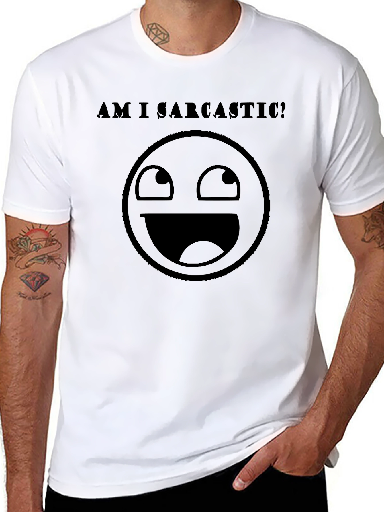 Sarcastic Meme Graphic T-Shirt
