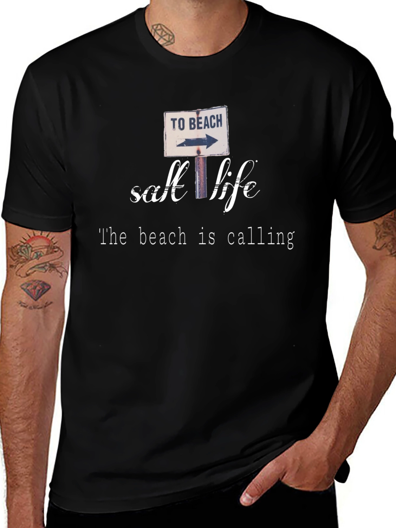 Salt Life Beach Calling T-Shirt
