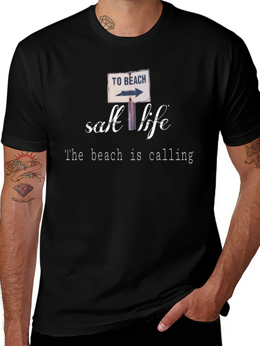 Salt Life Beach Calling T-Shirt