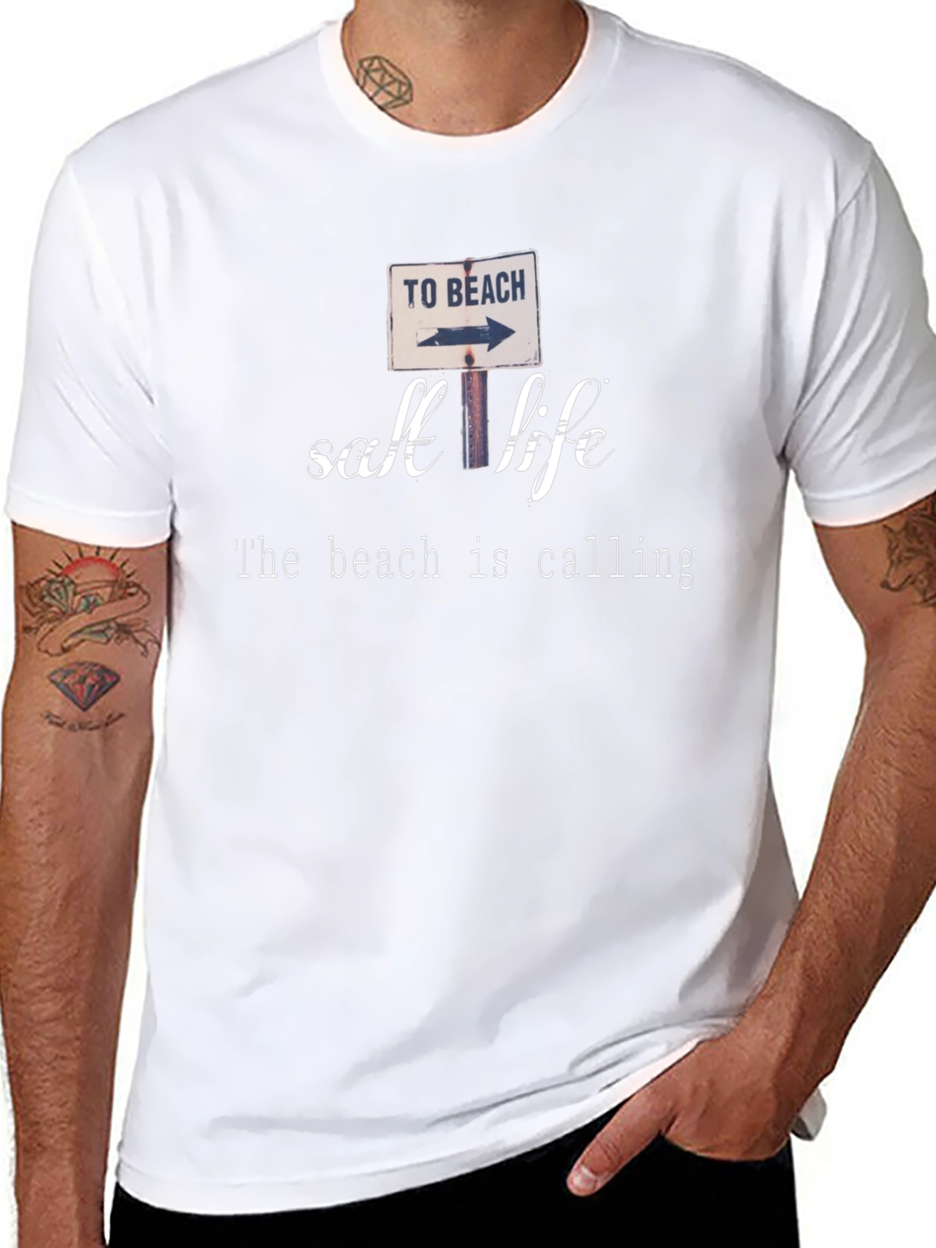 Salt Life Beach Calling T-Shirt