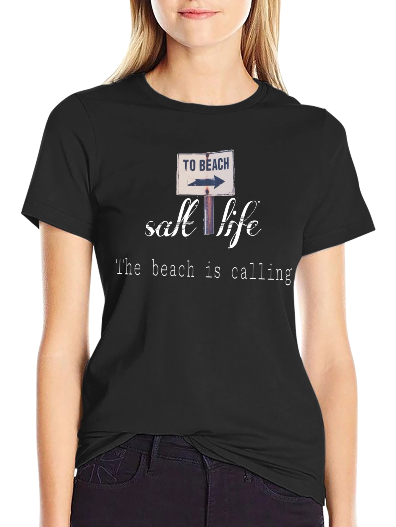 Salt Life Beach Calling T-Shirt