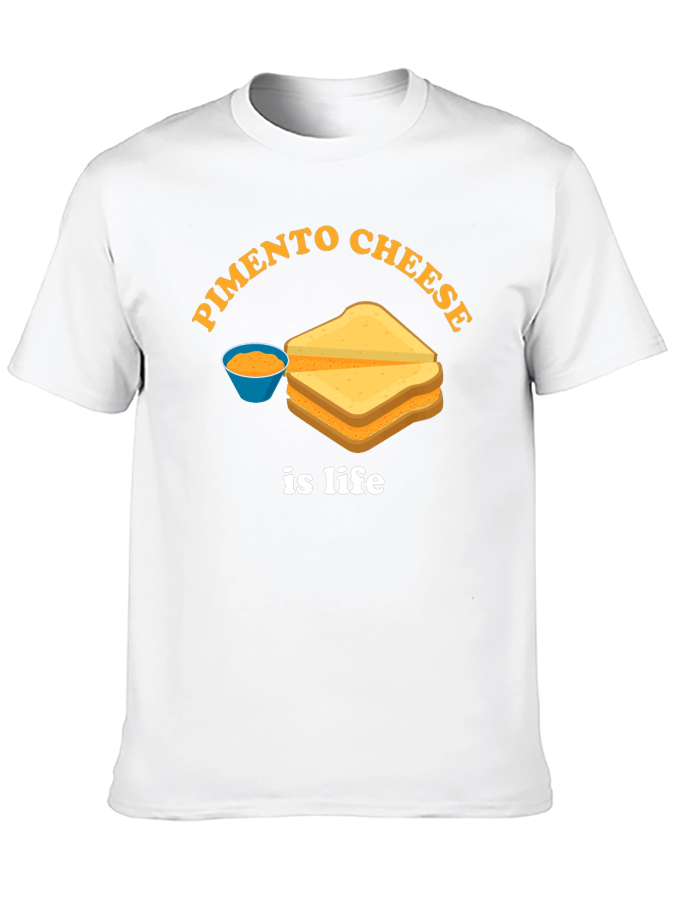 Pimento Cheese Is Life Graphic Tee