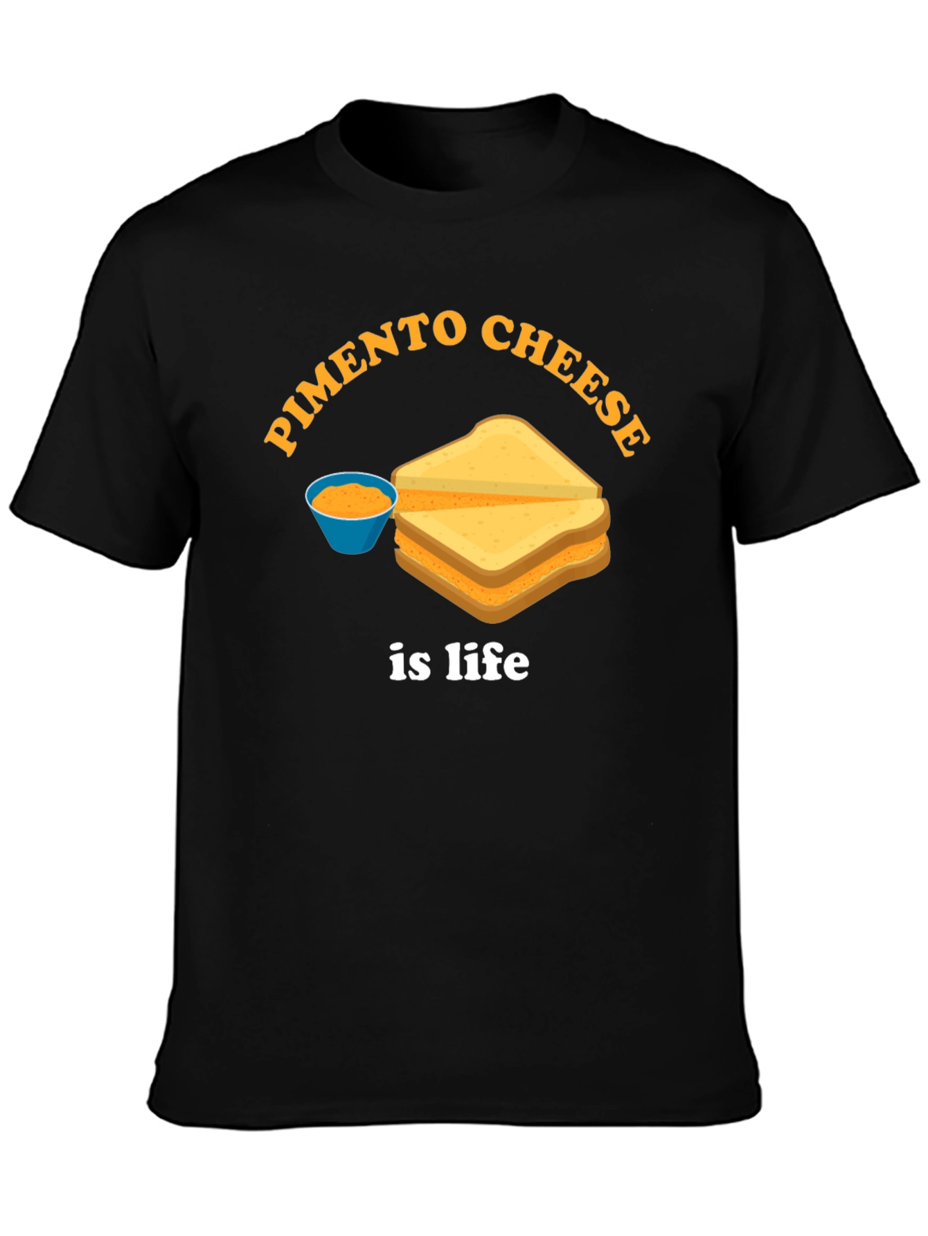 Pimento Cheese Is Life Graphic Tee