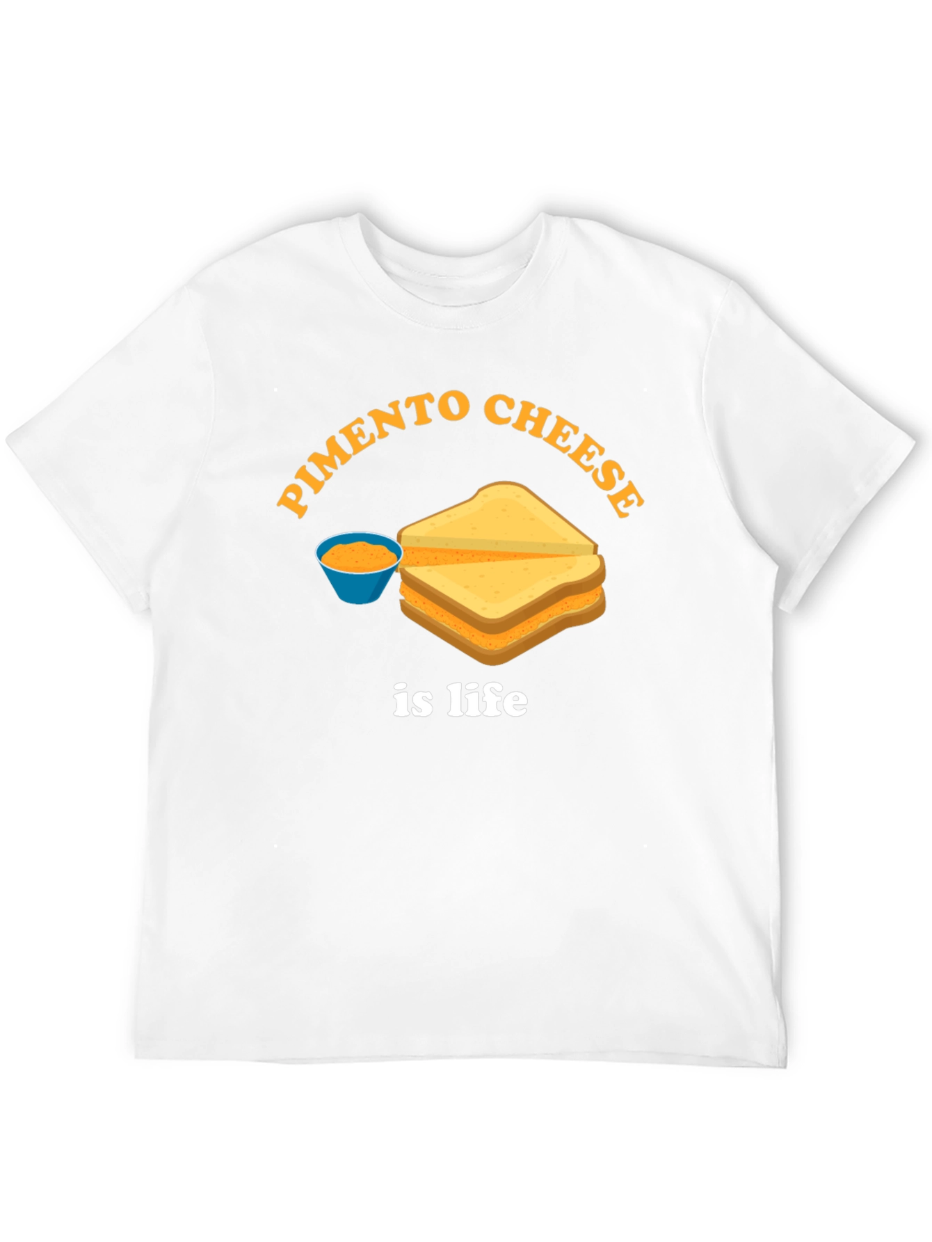 Pimento Cheese Is Life Graphic Tee