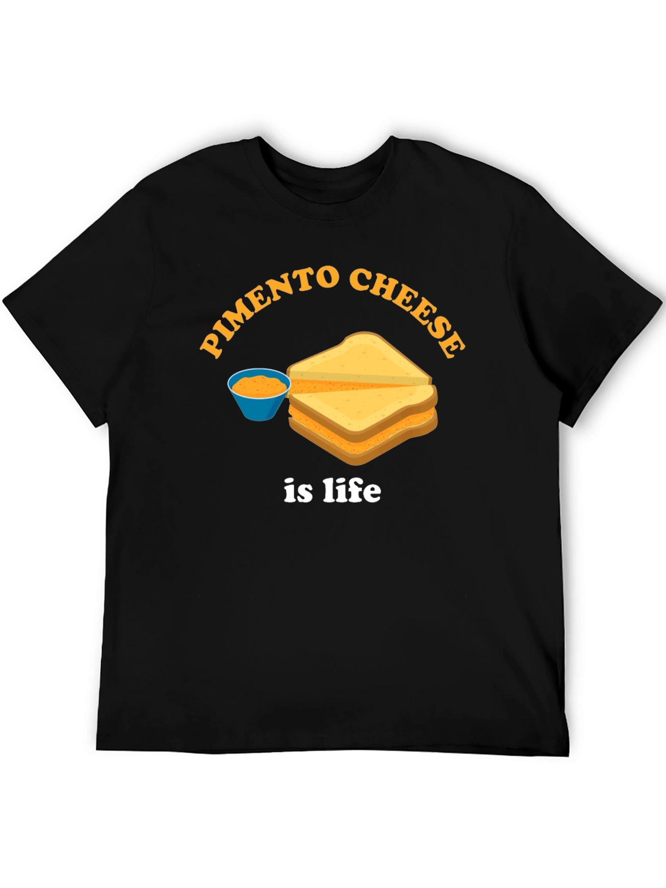 Pimento Cheese Is Life Graphic Tee