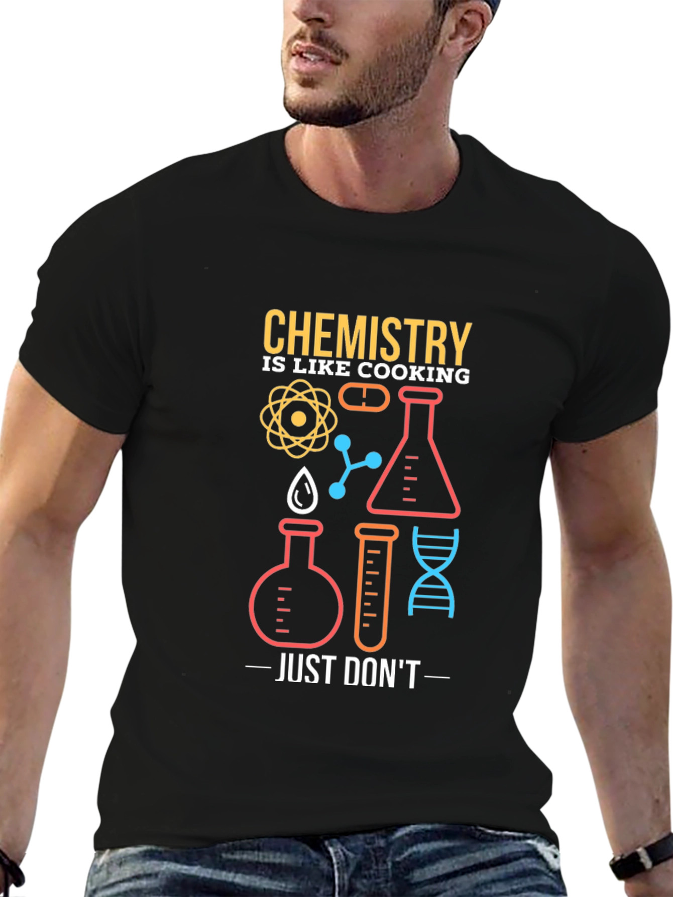Chemistry is Like Cooking Graphic T-Shirt