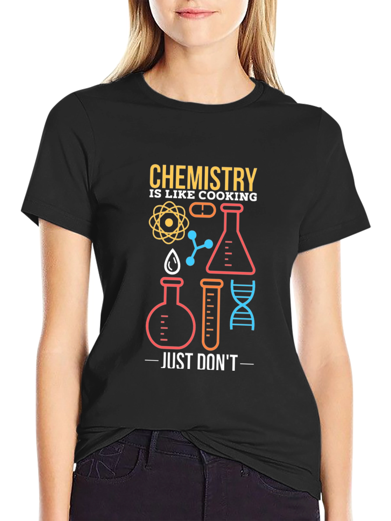 Chemistry is Like Cooking Graphic T-Shirt