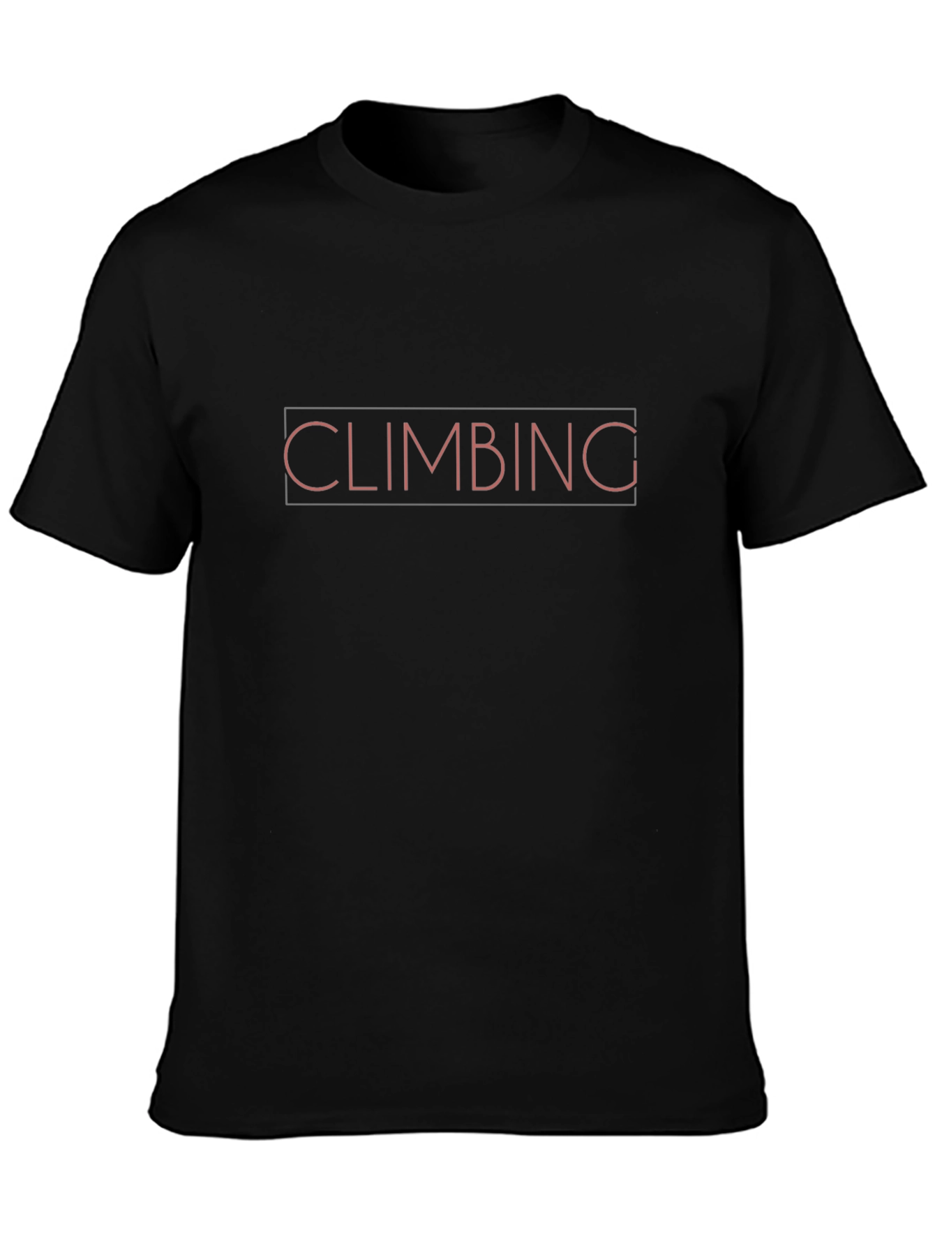 Climbing Enthusiast T-Shirt - Black