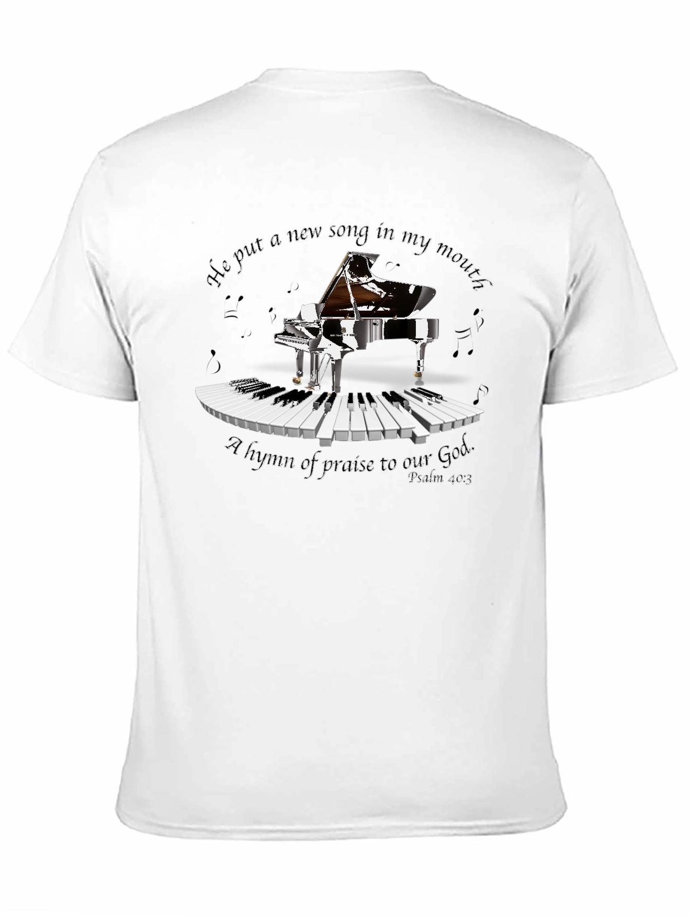 Piano Hymn Praise T-Shirt