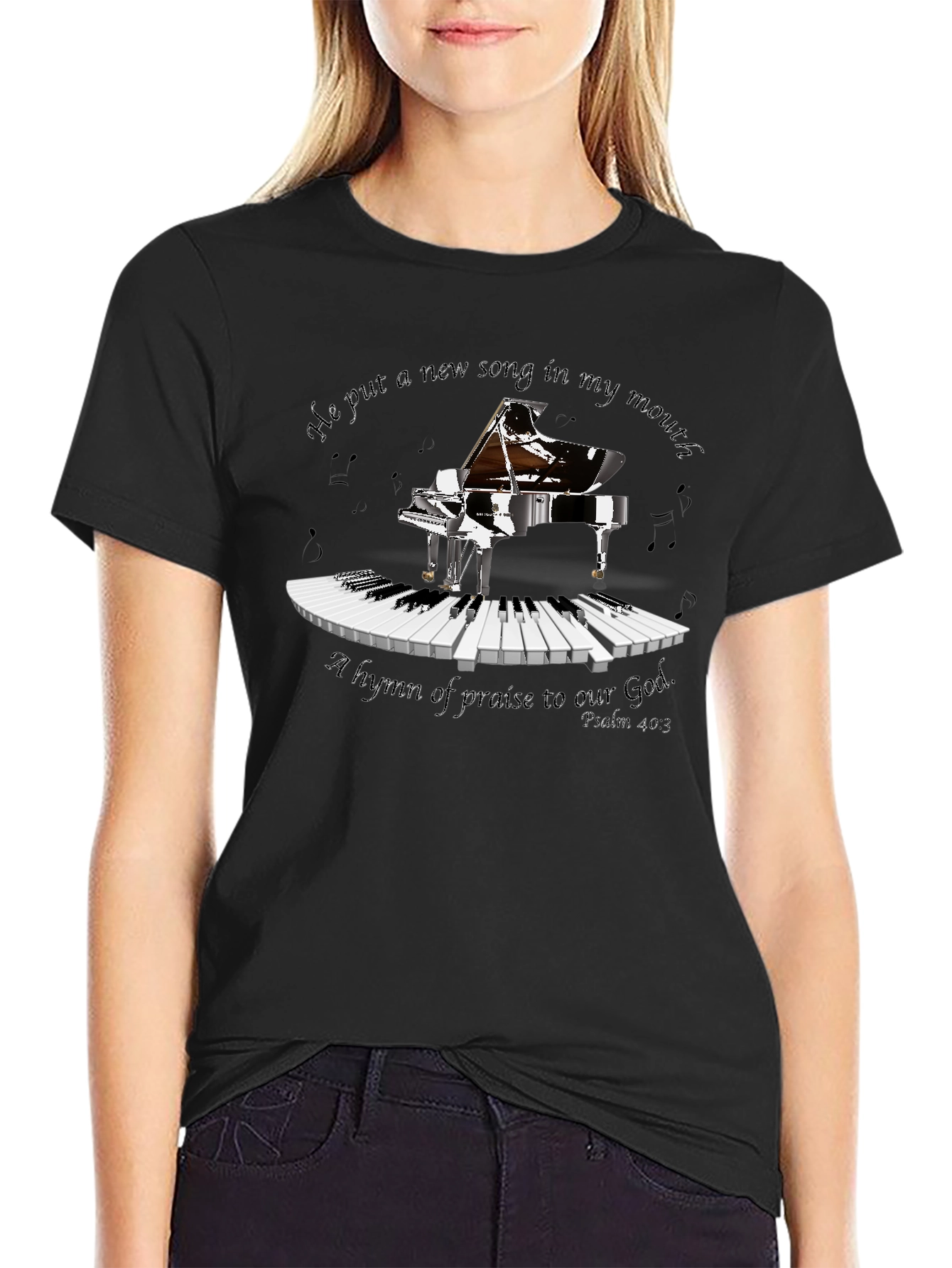 Piano Hymn Praise T-Shirt