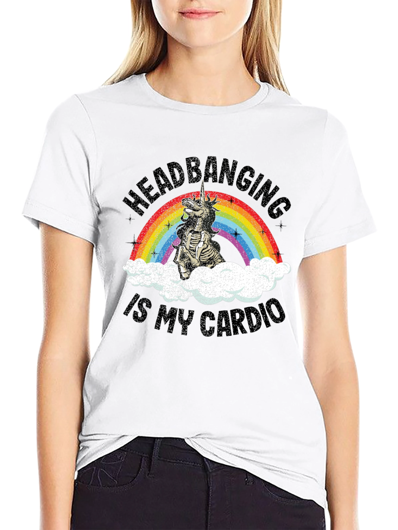 Headbanging is My Cardio Unicorn T-Shirt