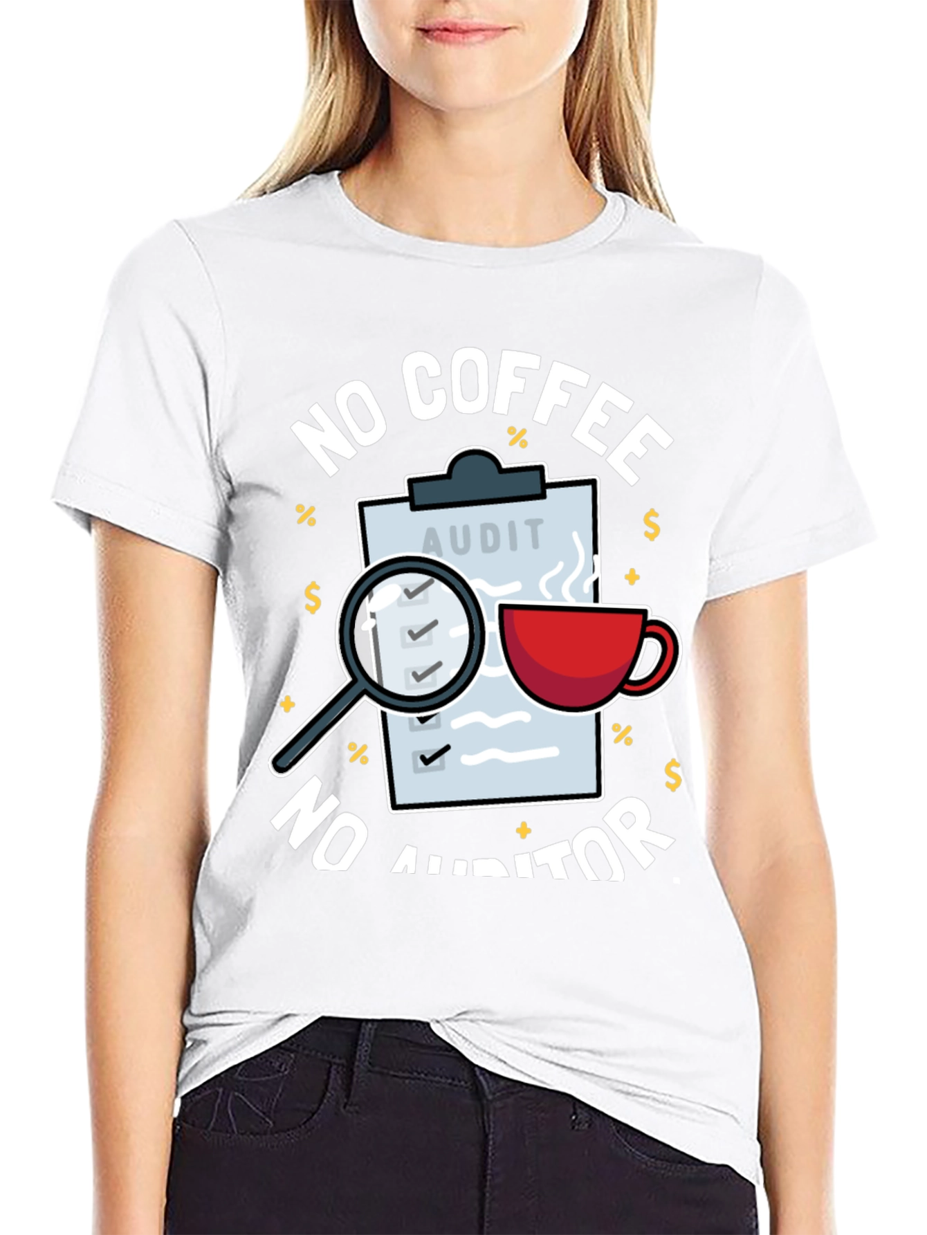 No Coffee No Auditor T-Shirt