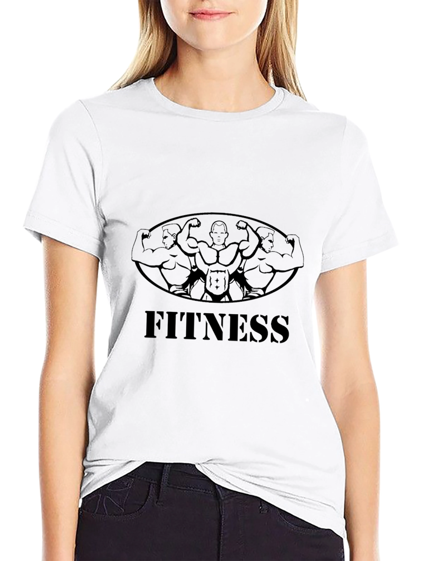 Fitness Graphic T-Shirt - Gym Motivation