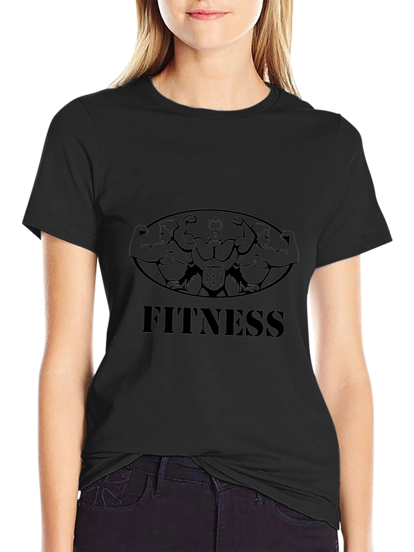 Fitness Graphic T-Shirt - Gym Motivation