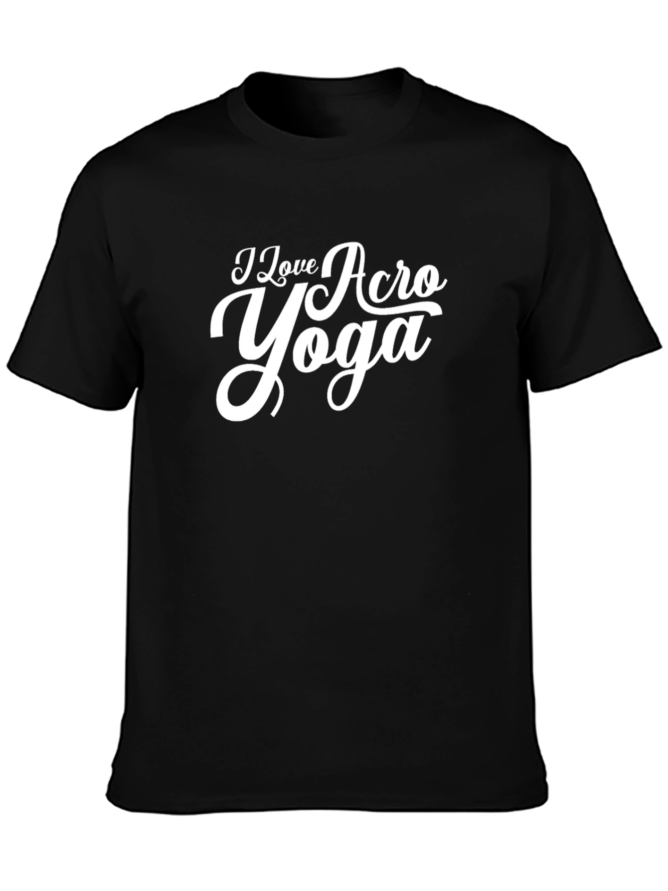 I Love Acro Yoga T-Shirt - Stylish Graphic Tee
