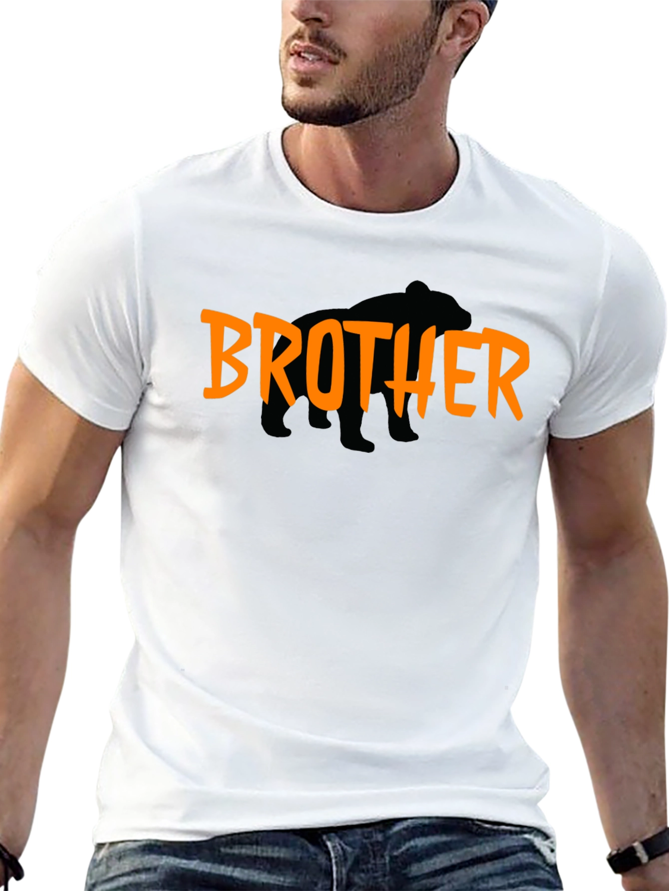 Brother Bear Graphic Tee - Black T-Shirt