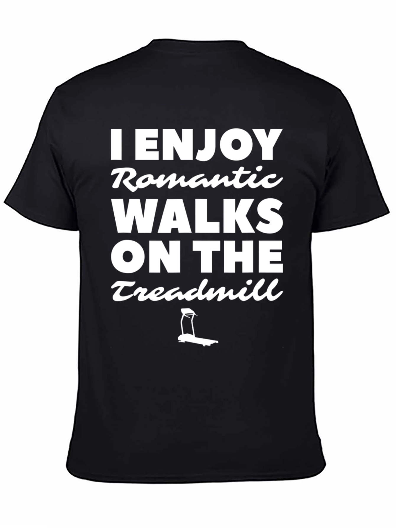 Romantic Walks on the Treadmill Graphic Tee
