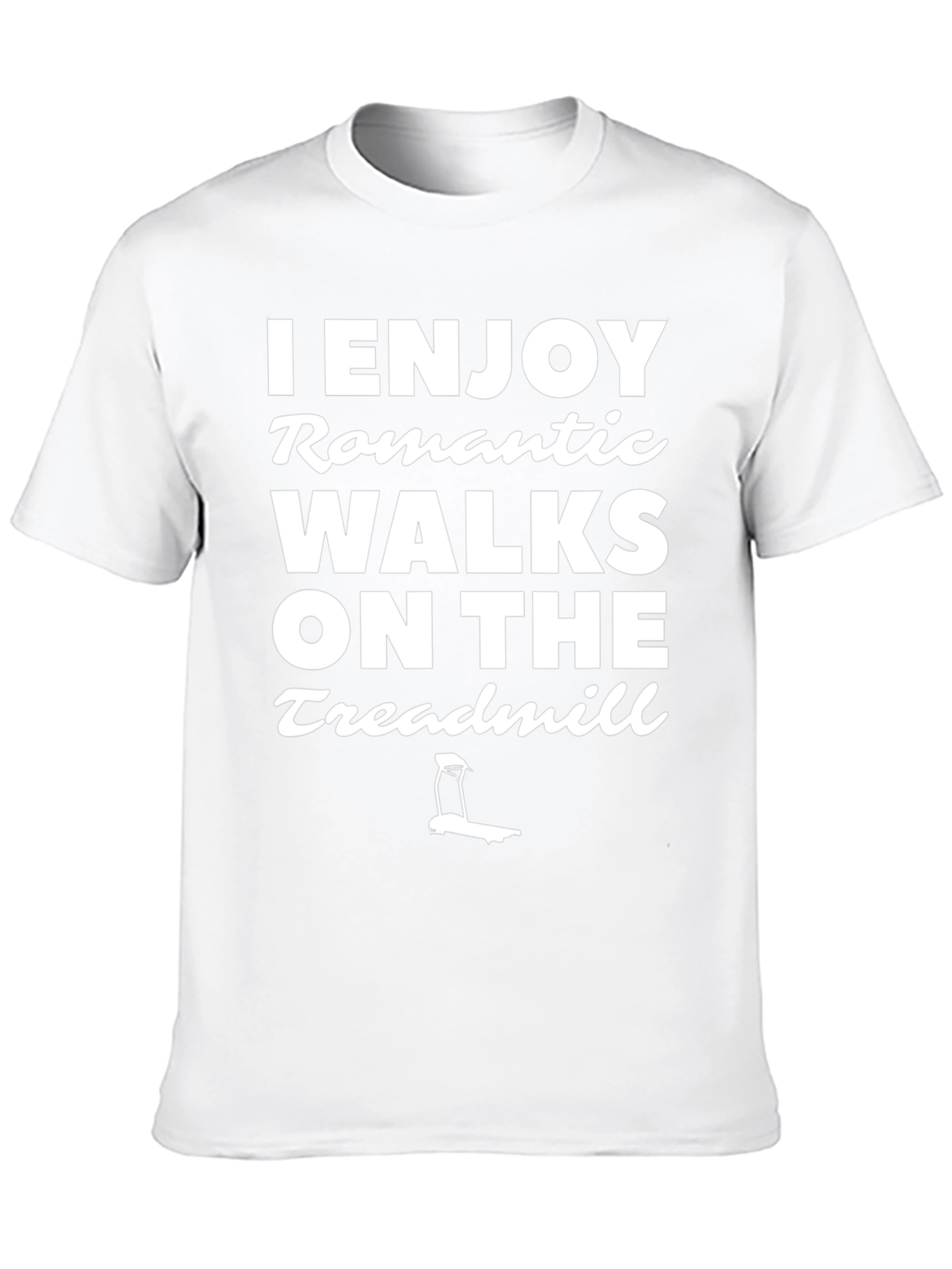 Romantic Walks on the Treadmill Graphic Tee