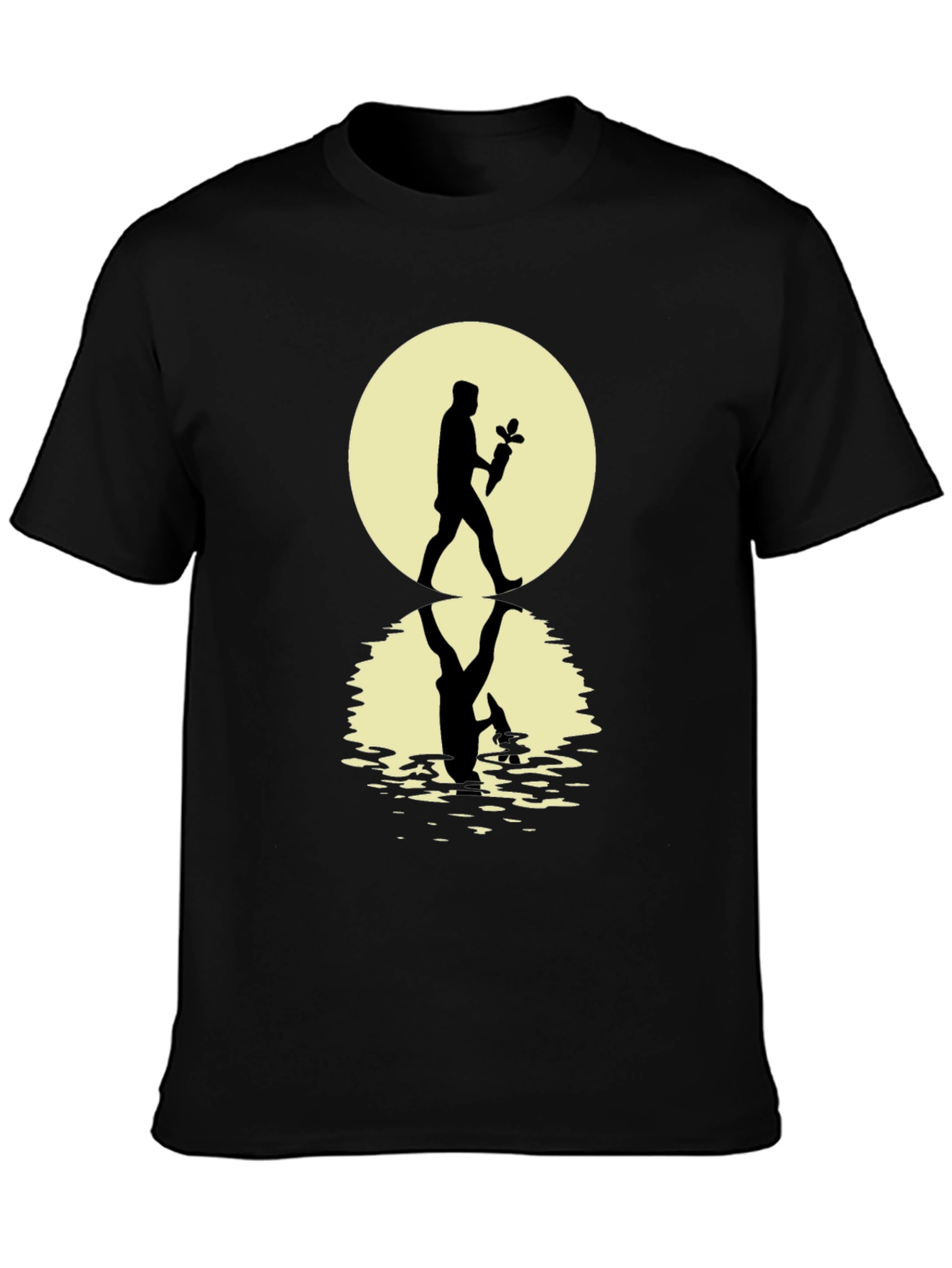 Silhouette Graphic Tee: Carrot Harvest