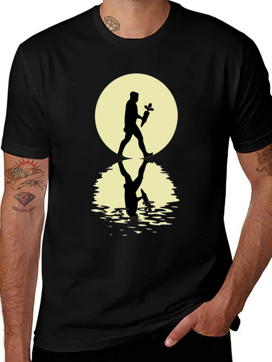 Silhouette Graphic Tee: Carrot Harvest