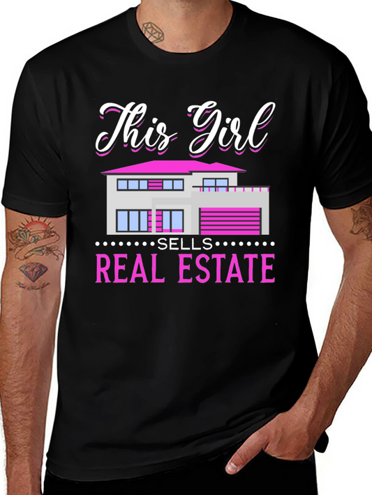 This Girl Sells Real Estate T-Shirt