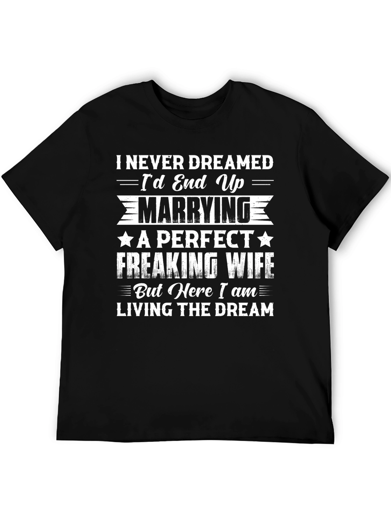 Perfect Wife Mens Black T-Shirt