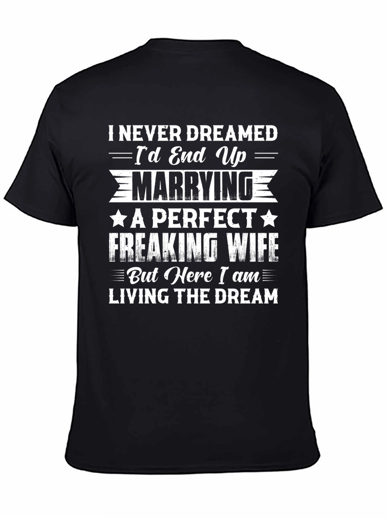 Perfect Wife Mens Black T-Shirt