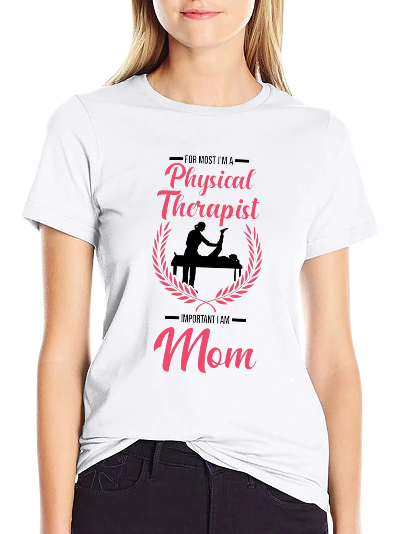 Physical Therapist Mom Graphic T-Shirt