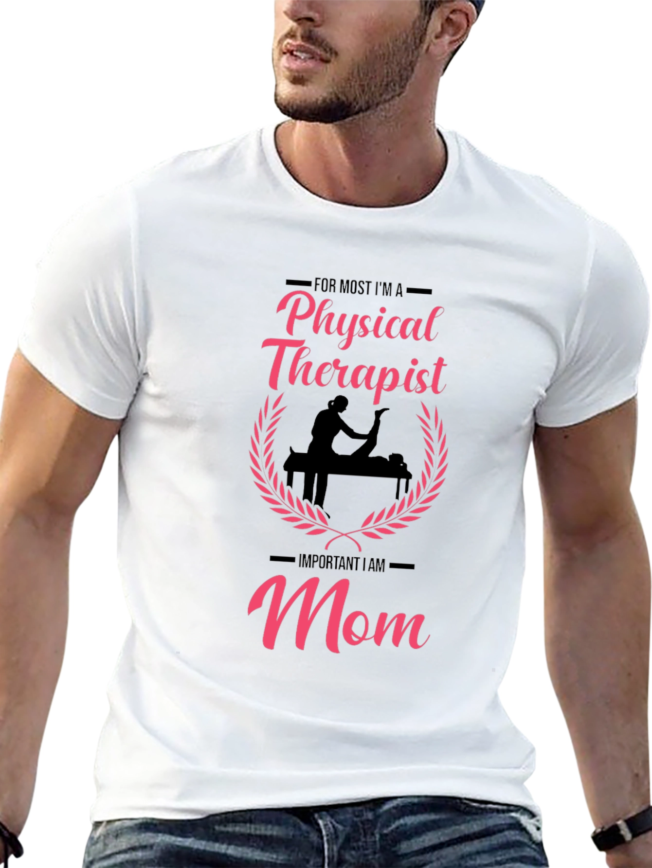 Physical Therapist Mom Graphic T-Shirt