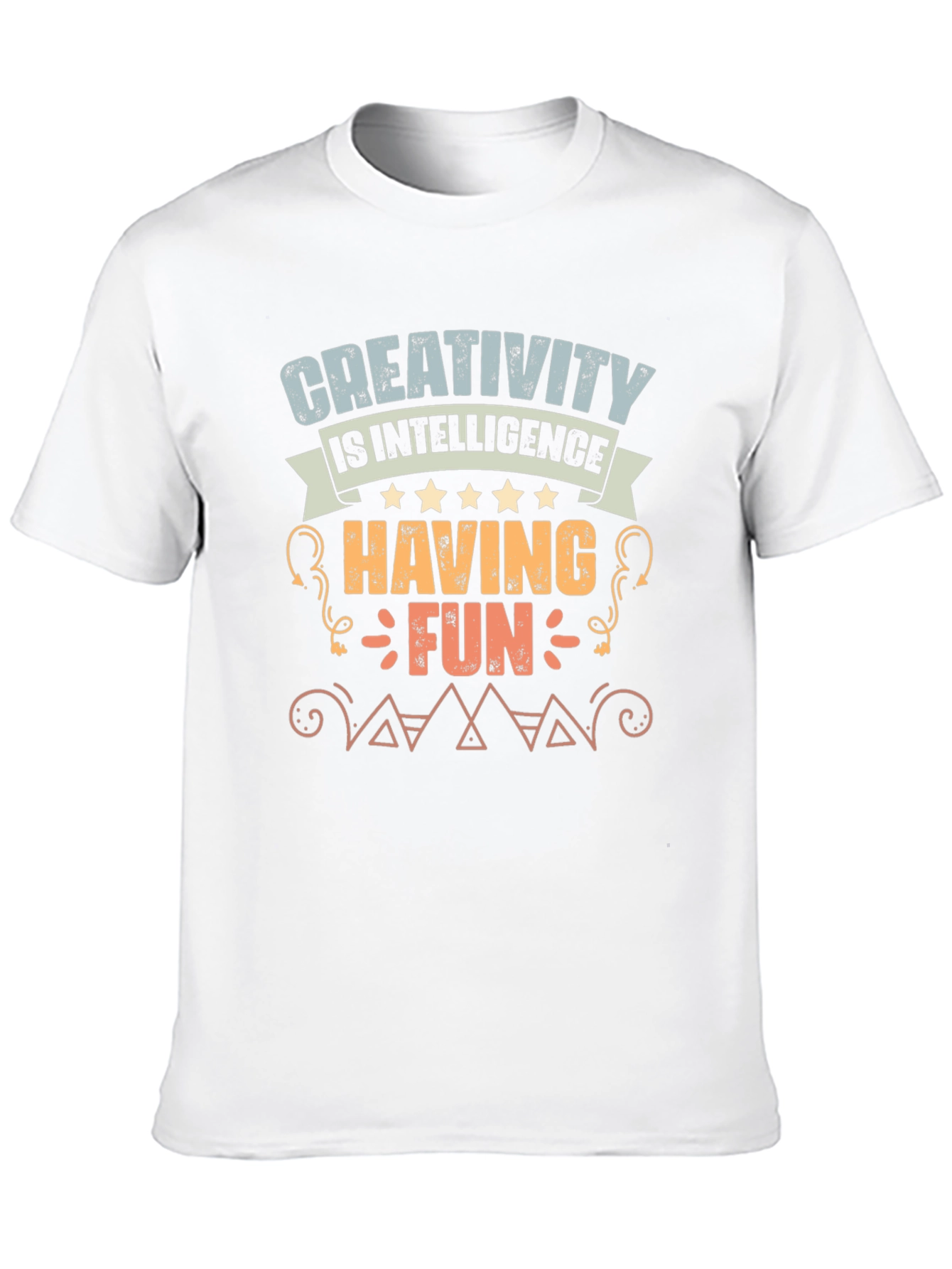 Creativity is Intelligence Having Fun Graphic Tee