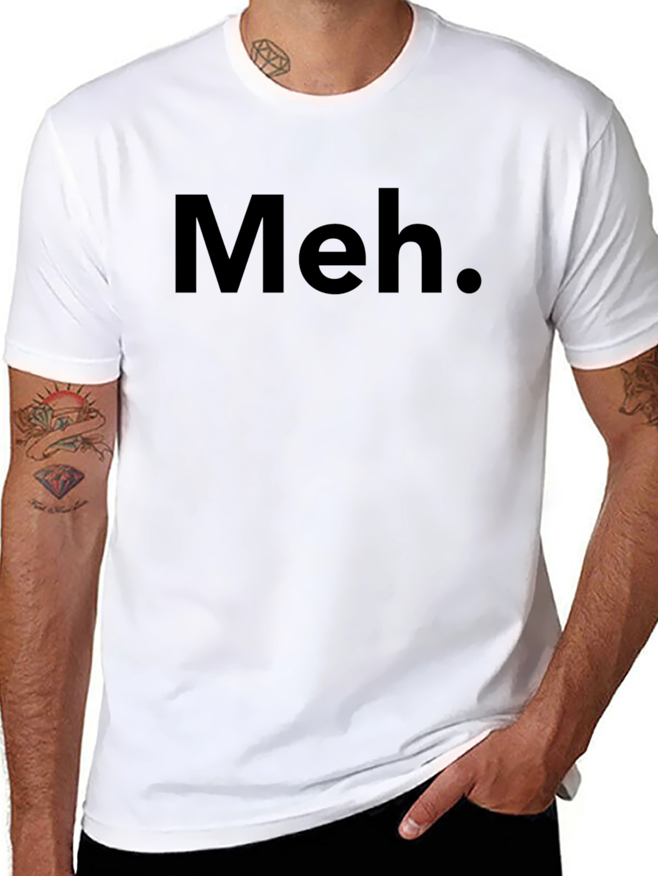 Meh. Graphic T-Shirt - Casual Style