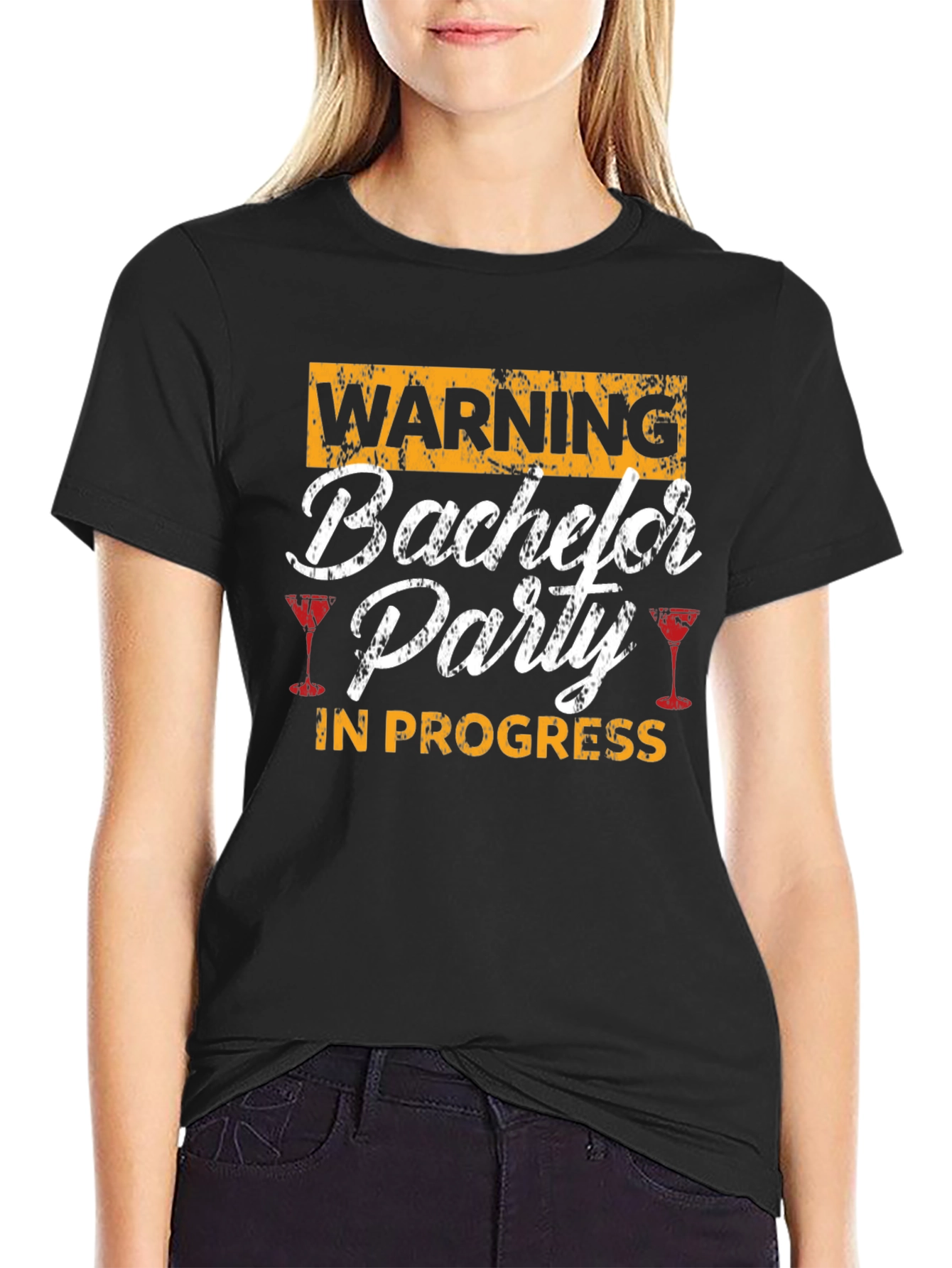 Bachelor Party in Progress Tee