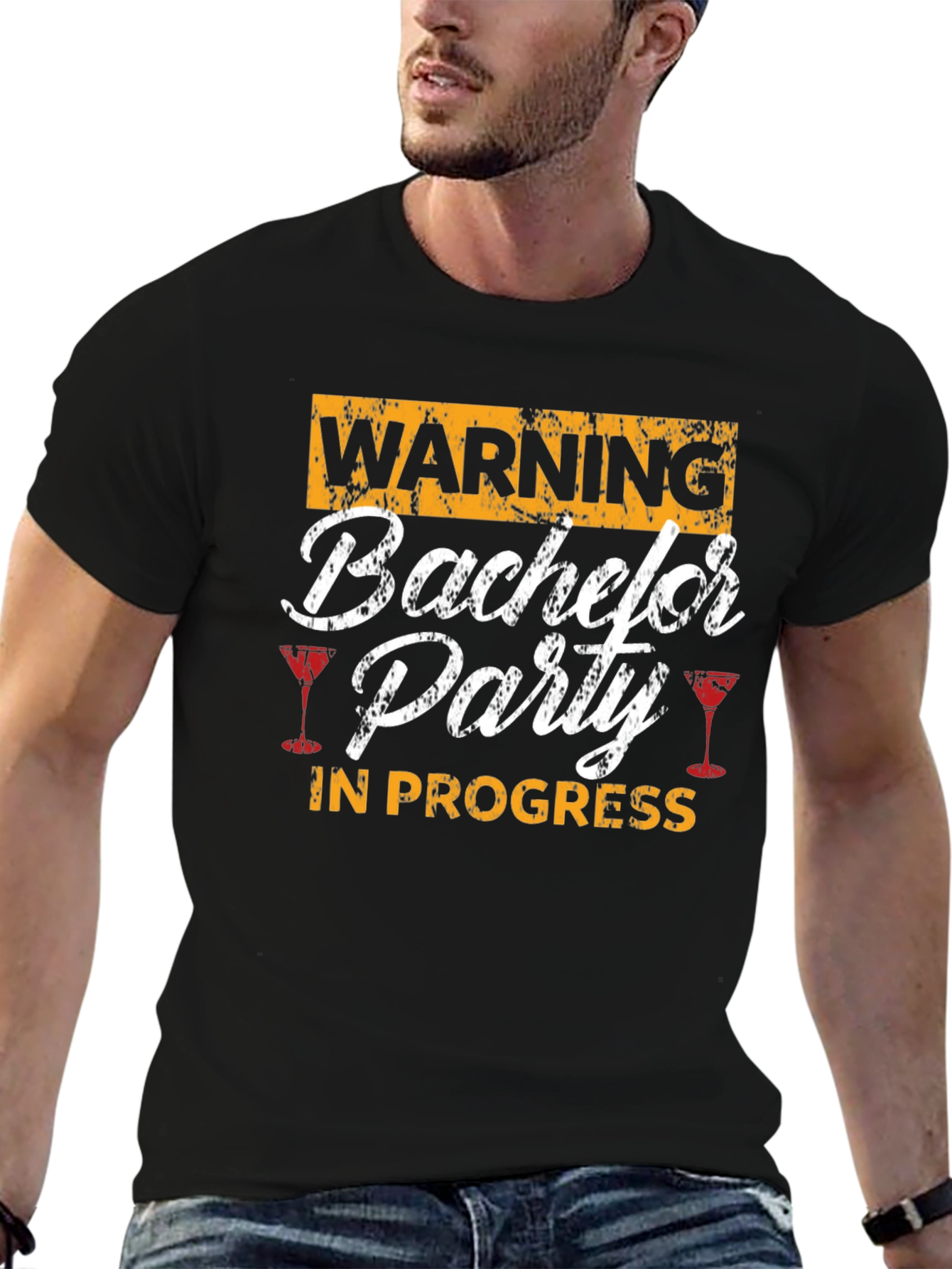 Bachelor Party in Progress Tee