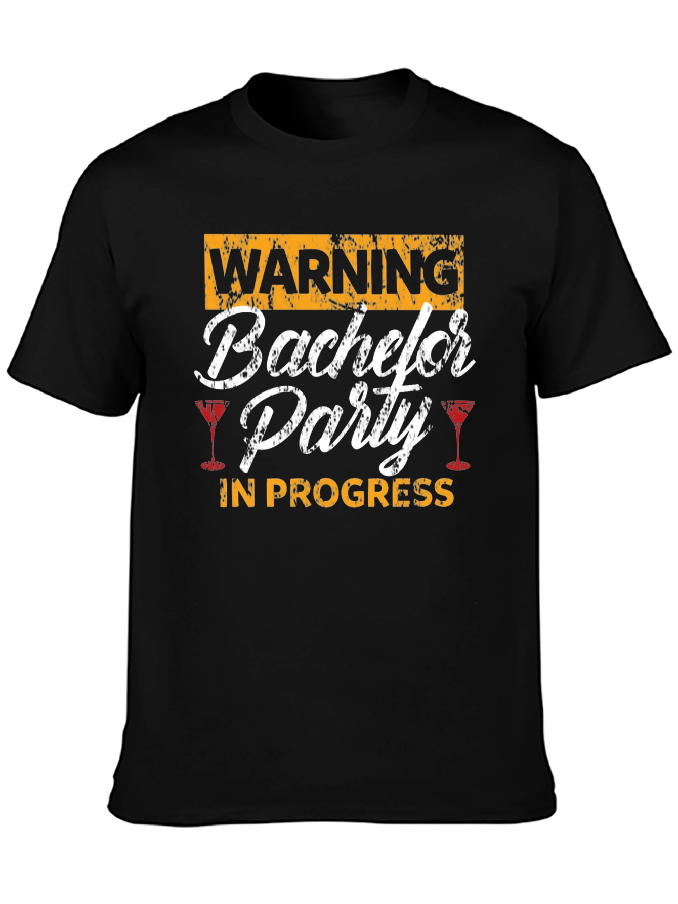 Bachelor Party in Progress Tee