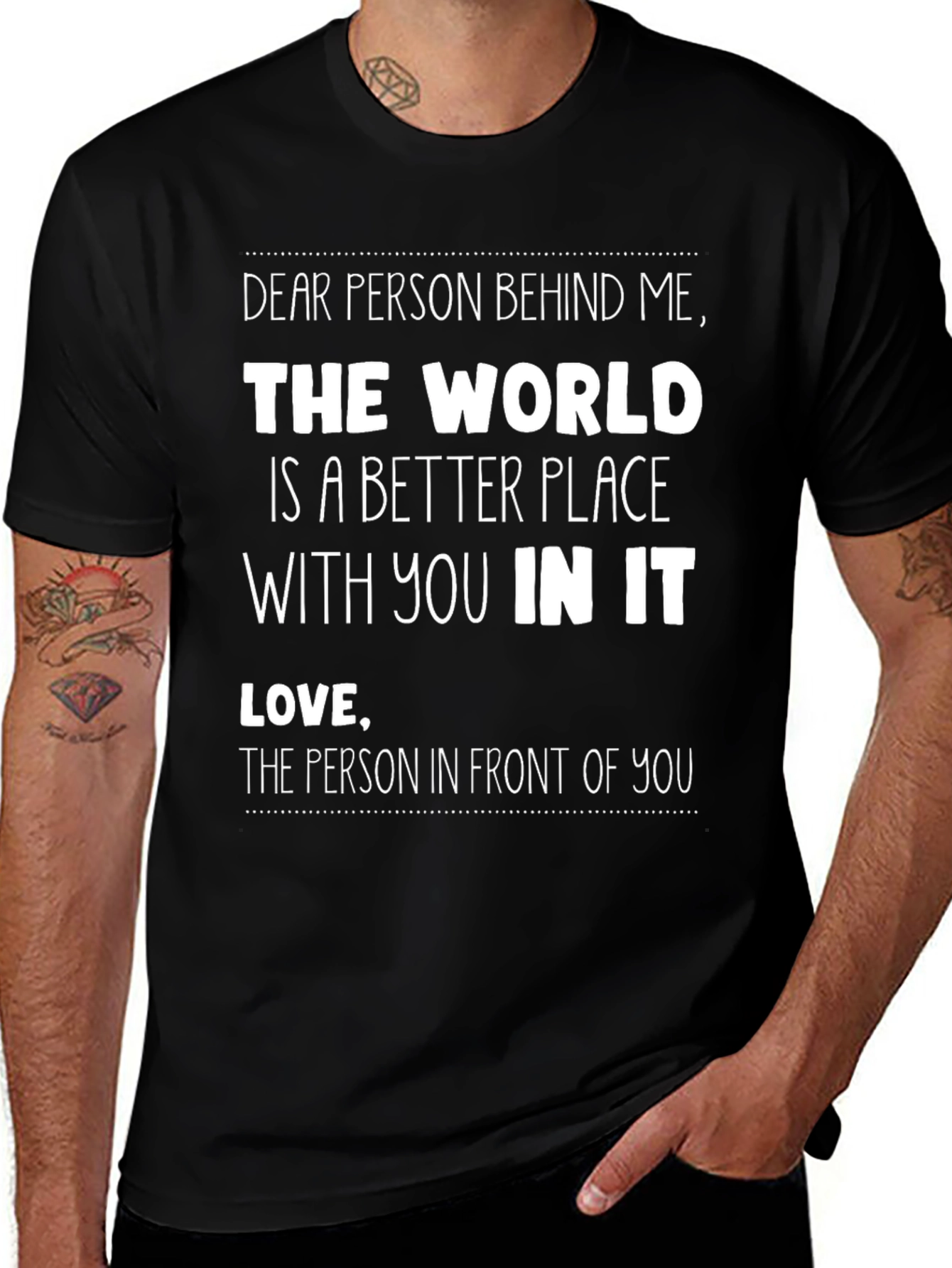 World Is Better Place Graphic Tee