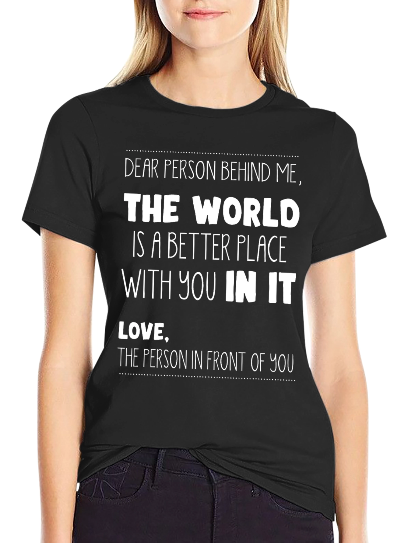 World Is Better Place Graphic Tee
