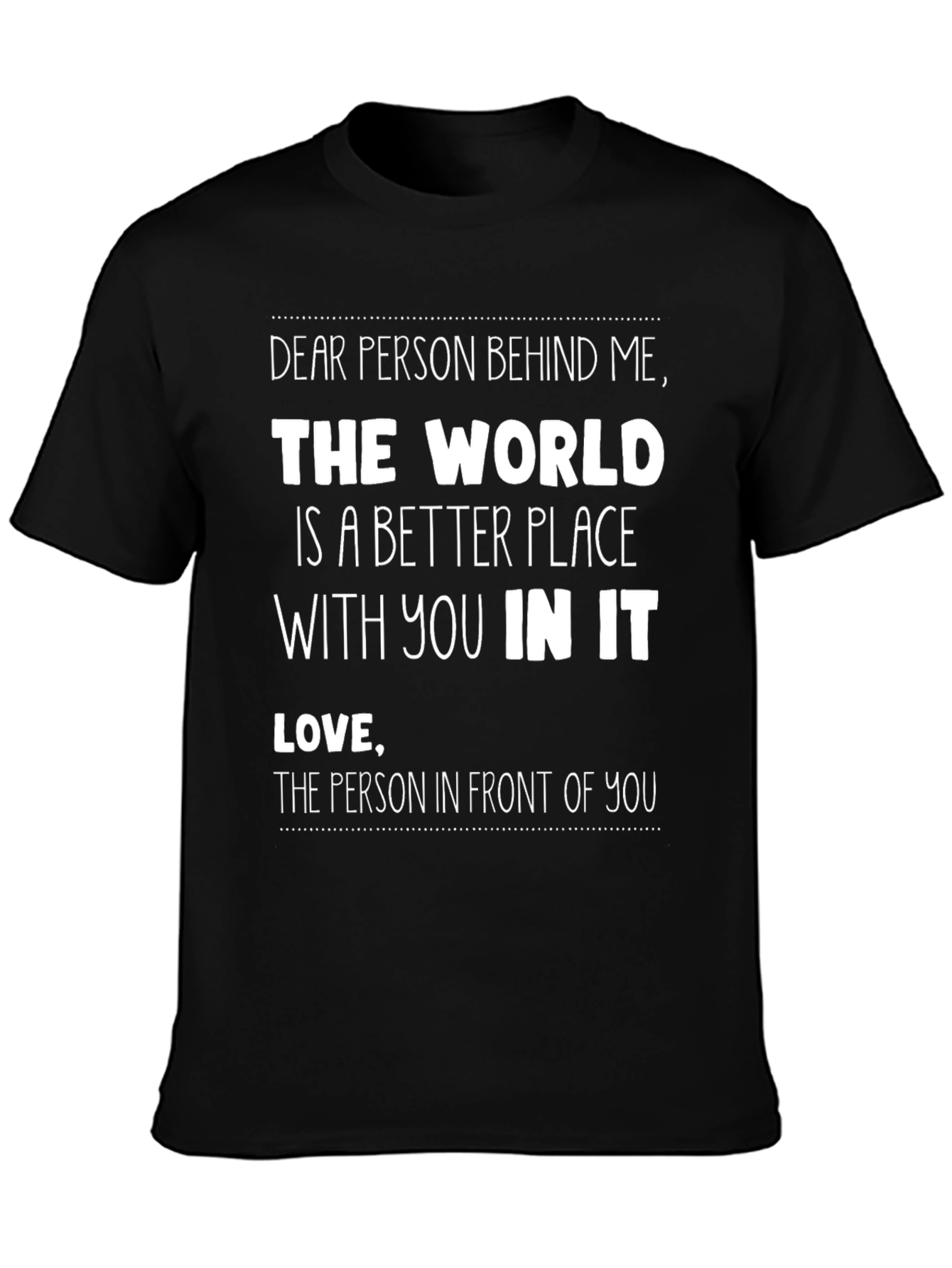 World Is Better Place Graphic Tee