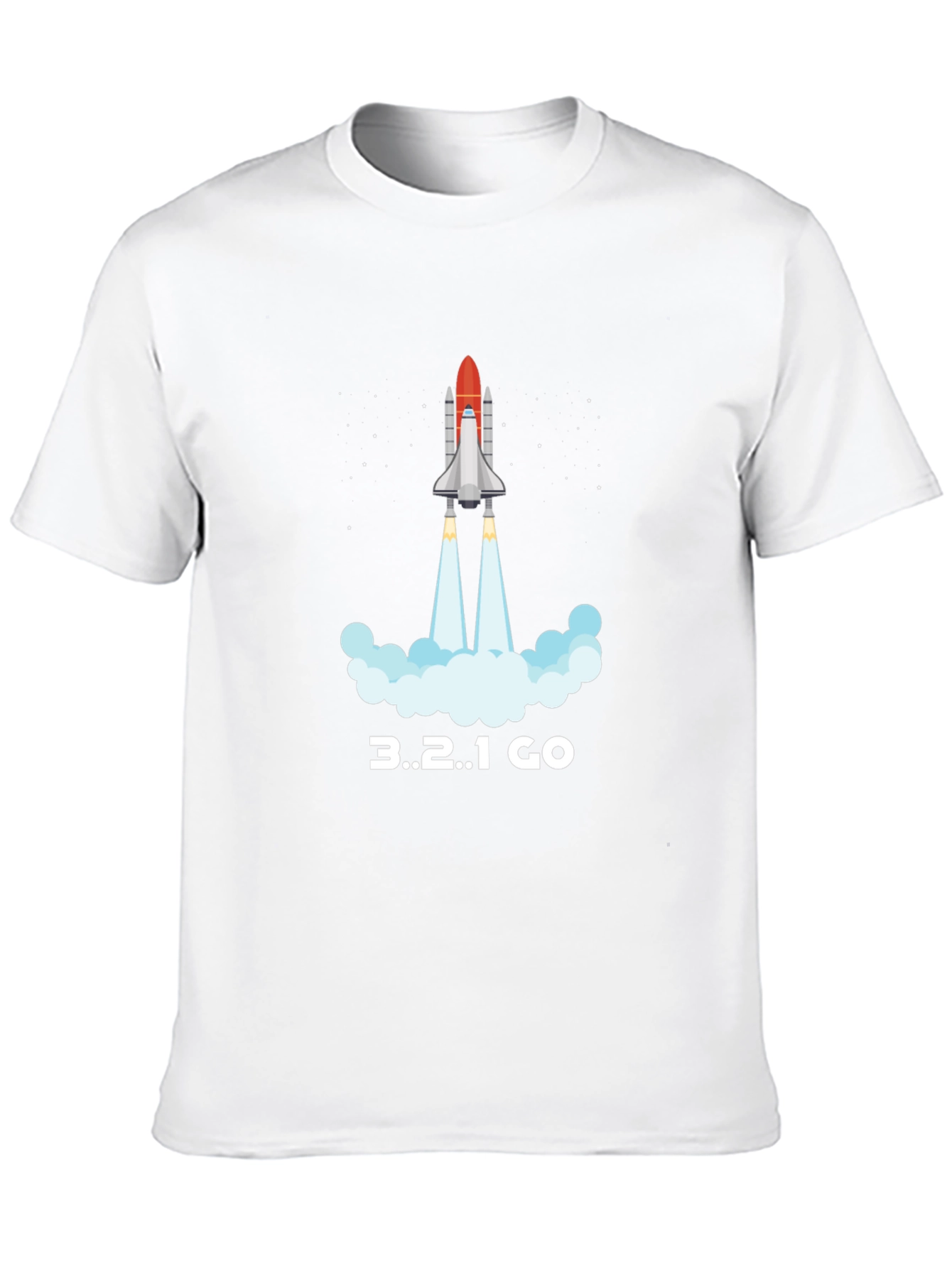 Space Shuttle Launch T-Shirt - 3..2..1 GO!